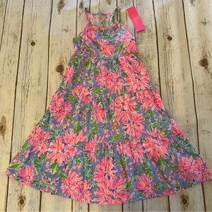 Lilly Pulitzer pink floral dress 2/3 nwt